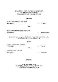 Upon her graduation, she commenced her pupillage with messrs sidek teoh wong & dennis under the guidance of mr. Dalam Mahkamah Rayuan Di Malaysia Bidang Kuasa