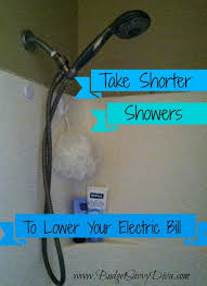 Save On Electric Bill Take Shorter Showers Energy Saving Tips Electricity Bill Renewable Energy Systems