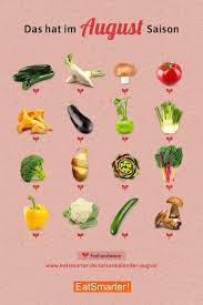 Saisonkalender August Obst Gemuse Saisonkalender Gemuse Saisonkalender Saisonkalender Obst Und Gemuse