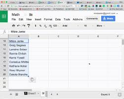 Split List Of Names Teacher Tech Classroom Technology Google Sheets