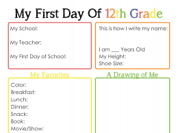 Thumbnail Preview Of A Drive Item Writing Skills Kindergarten First Day School Memories