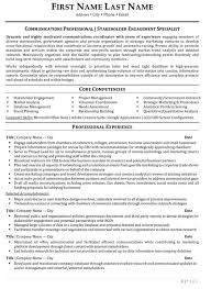 top public relations resume templates