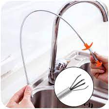 What can i use to clean the drain in my sink? Drain Snake Drain Cleaner Sticks Clog Remover Cleaning Tools 24 4 Inch Spring Pipe Dredging Tools Household Hair Cleaner For Kitchen Sink Bathroom Tub Toilet Walmart Canada