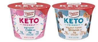 Duncan Hines Launching Microwavable Keto Cake Cups