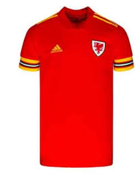 Günstige fußballtrikots wales nationalmannschaft 2020 heimtrikot kurzarm. Em Trikots Wales 2020 2021