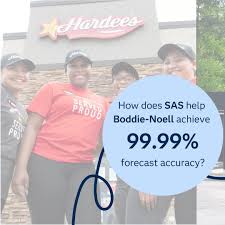 🍔 🍟 Boddie-Noell Enterprises, the largest Hardee's franchise operator in  the US is using data as its secret sauce behind serving customers hot,  fresh food in record time. Bob Larimer, Senior Vice