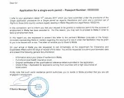 These are required in order to work in malta legally. Get Visa Using Approval Letter Expatriates Stack Exchange