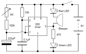 8 Candidate Quiz Buzzer Circuit Using 8051 Microcontroller Timer Circuit 10 Minute Timer