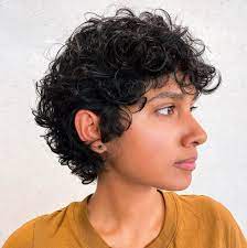 Messy medium hair with front bangs. 30 Top Curly Pixie Cut Ideas To Choose In 2021 Hair Adviser