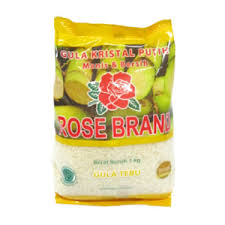 Update april 2021 ✅ harga gula pasir per kilo. Jual Gula Pasir Kuning Premium Rose Brand 1 Kg Kota Depok Bos Javanicus Tokopedia