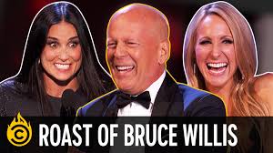 It's probably best to get in the shower first, then pour diet coke over your hair. Comedy Central The Harshest Burns From The Roast Of Bruce Willis Facebook