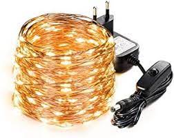 lichterkette led kupferdraht sealight 20m 200er led kupfer lichterketten warmweiss mit schalter sternenlichter lichterkette sternenlichterkette zimmerdekoration
