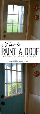 How To Paint A Metal Door Exterior House Doors Painted Front Doors Painting Metal Doors
