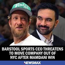 Dave Portnoy says he's considering closing Barstool's New York City office  after Zohran Mamdani's election, calling him a "communist."