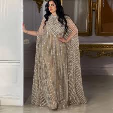 ‫فساتين السهرة البيج عارية – DreamyVow‬‎