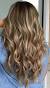 Brown Hair Caramel Blonde Highlights