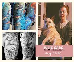 See what julie moon (juliemooon) has discovered on pinterest, the world's biggest collection of ideas. Adept Tattoos We Are Excited To Announce Julie Card Will Facebook