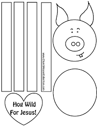 We pray also that you visit www.teachustopray.com for daily prayer helps to last family or church an entire year. Church House Collection Blog Hog Wild For Jesus Pig Craft For Valentine S Day For Sunday School Or Children S Church