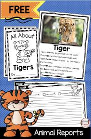 Free Zoo Animals Research Report Tiger Reports Nonfiction Read And Writing Kindergarten Writing Activities Kindergarten Writing Primary Writing
