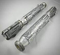 One of the more unique looking lightsabers in the game, the gray helix lightsaber is a favorite during this time of legacy gear in swtor. Instagram Photo By Lightsaberarchives Jun 12 2016 At 8 09pm Utc Star Wars Rpg Lightsaber Star Wars Art