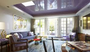 Construction examples knauf system d112.de. Stretch Glossy Ceilings Photos In The Interior Characteristics Colors Lighting Design