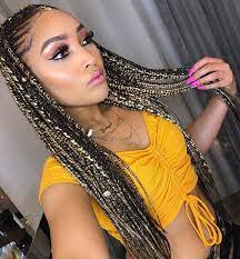 23 Badass Tribal Braids Hairstyles To Try Beauty Hair Styles Braids With Beads Braided Hairstyles