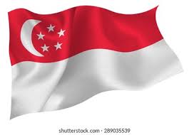 Prior to its independence, it was the only state flag in malaysia not to have a 1:2 ratio. Singapore Flag Vector Graphics