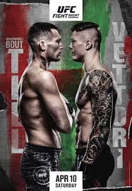 With vettori lined up to face darren till at ufc vegas 23 on april 10, 2021, a win over the gorilla could shoot him up to a rematch against adesanya. Ufc Vegas 23 Poster Drops For Till Vs Vettori On Abc Mmamania Com