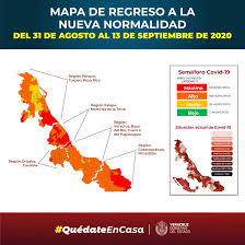 Informe de fecha 12 de mayo de 2021, publicado en la web el 13 de mayo de 2021. Conoce El Mapa Del Semaforo Estatal Covid 19 Del Periodo Del 31 De Agosto Al 13 De Septiembre Para Mas Informacion De Las Actividades Permitidas Y Suspendidas En Tu Municipio Entra A