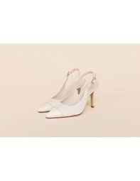 Trova una vasta selezione di scarpe modello chanel a prezzi vantaggiosi su ebay. Scarpa Modello Chanel In Pizzo E Raso Colore Bianco Taglia 36