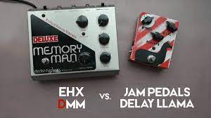 JAM Pedals Delay Llama vs. EHX Deluxe Memory Man - YouTube