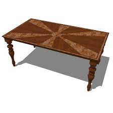 Rectangular (25) round (14) refine by sofa type. Inlay Dining Table 3d Model Formfonts 3d Models Textures
