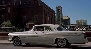 Jimmy Stewarts De Soto Firedome Sportsman Coupe Prowling The San Francisco Streets In Vertigo Cars Movie Tv Cars San Francisco Streets