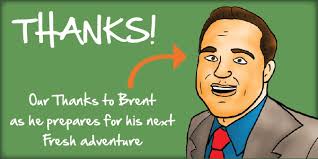 Our tribute to Brent as he embarks