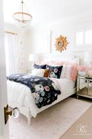 Plus, it would be so easy to change the lookup too. Girly Teen Bedroom Makeover Randi Garrett Design