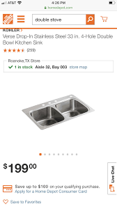 Pin By Charolette Kirby On Kitchen Stuff Home Depot Kitchen Sink Sink