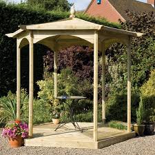 Grange Gardens Budleigh Hexagonal Wooden Gazebo Wooden Gazebos Wooden Garden Gazebo Garden Gazebo Wooden Gazebo