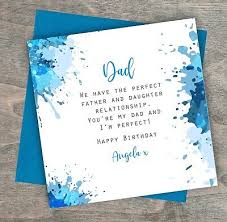 You need to keep it in. Personalised Handmade Funny Birthday Card Dad From Son Daughter Father Uncle Etc 3 95 Picclick Uk