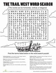 Oregon Trail Word Search Worksheet Education Com Oregon Trail Worksheets Oregon Trail Social Studies Worksheets