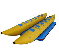 Custom 12 Seats Double Lines Inflatable Banana Boat For ...
