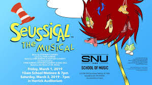 Seuss, where we revisit beloved characters including the cat in the hat, horton the elephant, gertrude mcfuzz, lazy mayzie, and jojo. Seussical The Musical At Snu The Echo