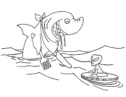 Home oral health centertopic guide a broken jaw is a fracture or break of the jaw bone (mandible). Hungry Shark Want To Eat Alien In Jaws Coloring Pages Best Place To Color