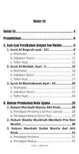 Ukuran yang meliputi a4, a5, folio, dan quarto. Pernikahan Beda Agama Dalam Al Qur An Pdf Fur Android Apk Herunterladen