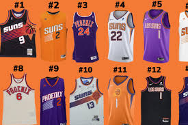 Phoenix suns valley jersey reveal. Suns Uniforms Over The Years Which Ones Were The Best Bright Side Of The Sun