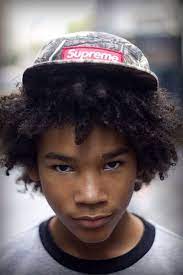 This Kid Is As His Hat Says Supreme Natural Hairstyles For Kids Kids Hairstyles Natural Black Beauty