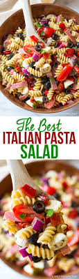 Hands Down The Best Italian Pasta Salad Recipe Pasta Salad Italian Pasta Salad Recipes Summer Salad Recipes