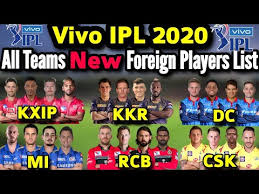 Ipl 2020 auction has ended. Ipl 2020 All Teams Foreign Players List Ipl 2020 All Overseas Players List New Foreign Players Youtube