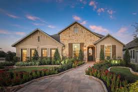 Highland Homes Plan 200 Model Home In San Antonio Texas Settlement At Gruene Community Home Builders Highland Homes Model Homes