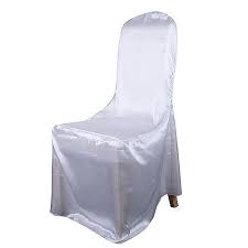 white banquet satin chair cover banquet chair covers wholesale chairs chair covers wedding