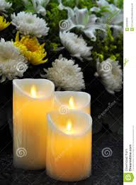 Cut flowers are generally presents for funerals, so do not give them on chinese new year! Funeral Flowers And Candles Stock Photo Image Of Chain Chrysanthemum 62963656